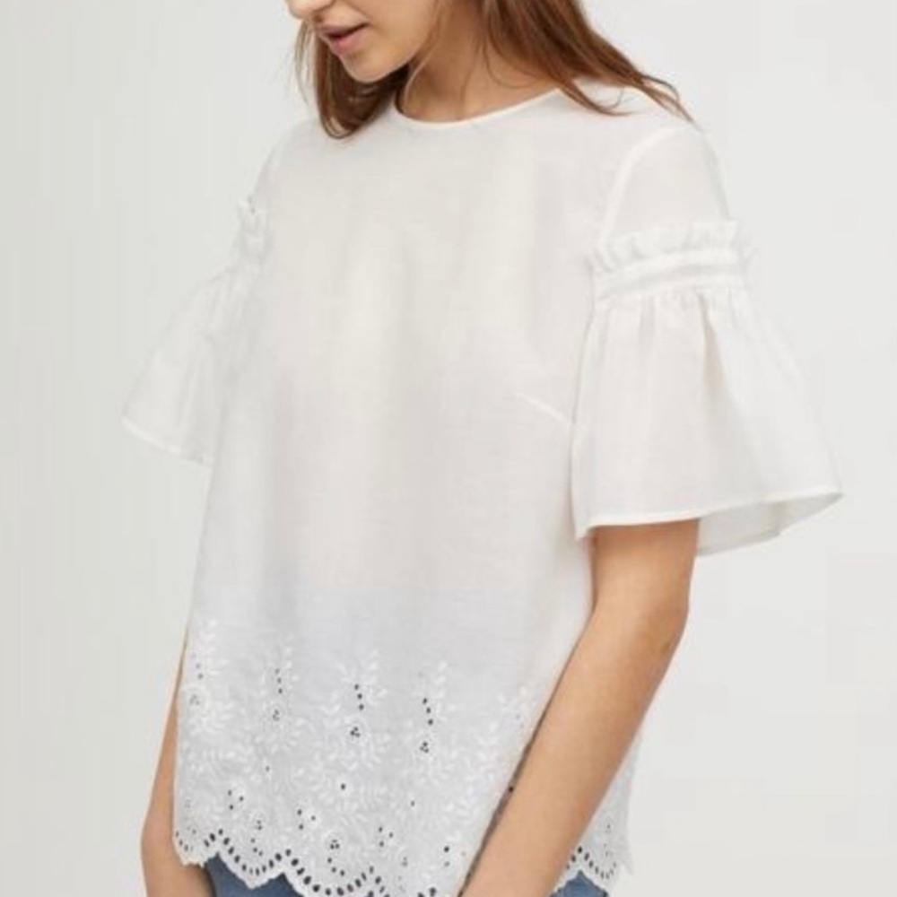 H&M | Embroidered Top